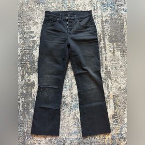 Lucky Brand Ankle Black Bootcut Jeans